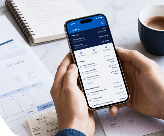 Digital bookkeeping on a smartphone
